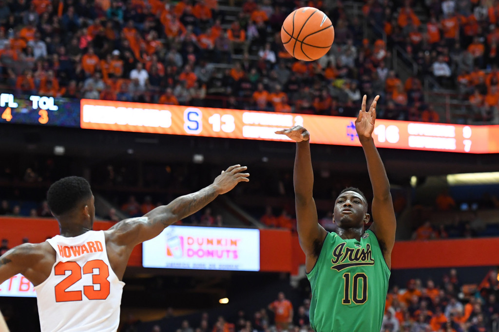 Notre Dame vs. Syracuse (USATSI)