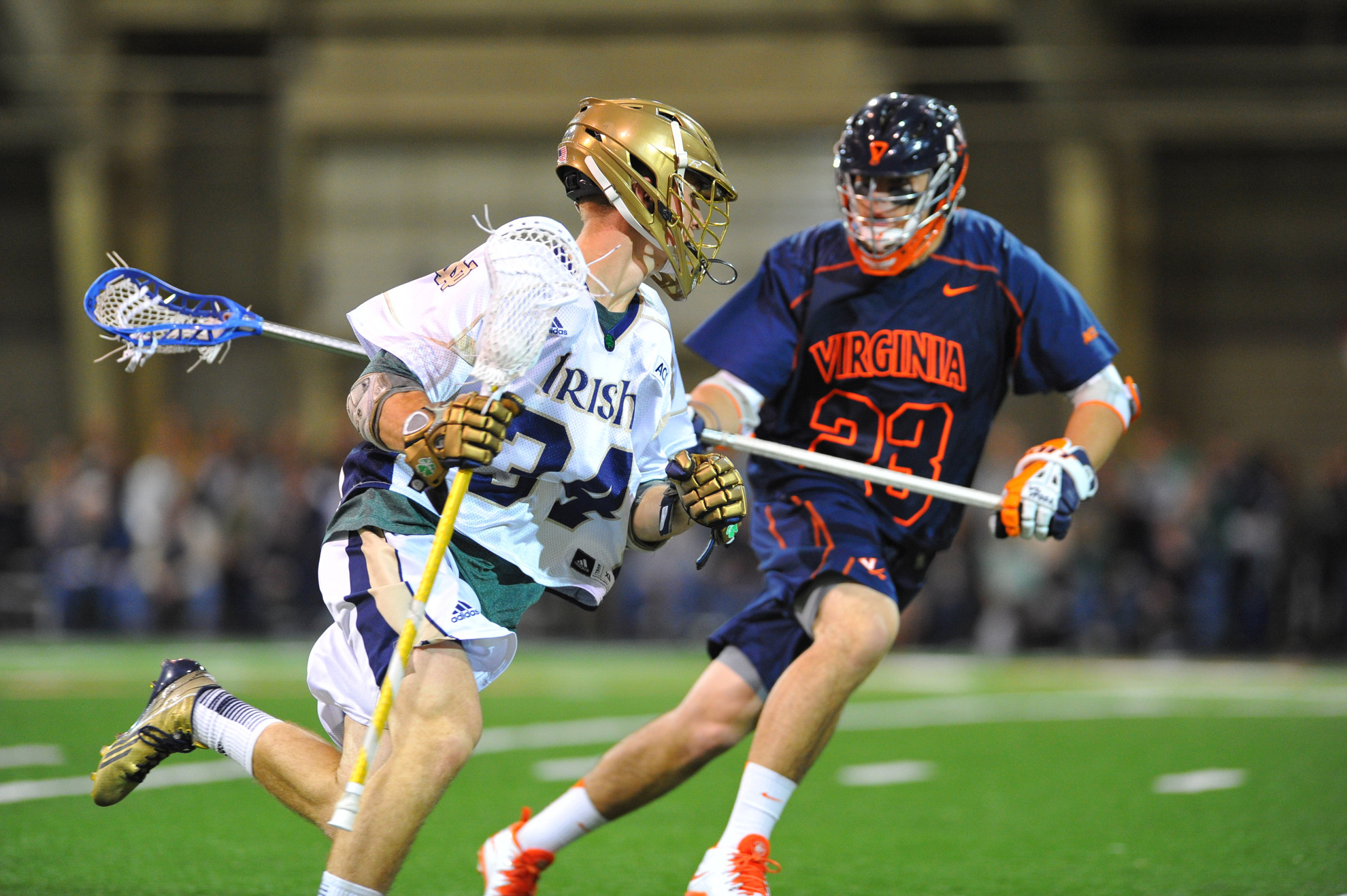Fighting Irish Exposure The ACC opener at Virginia (March 14) is one of five Notre Dame regular-season games slated for ESPNU.