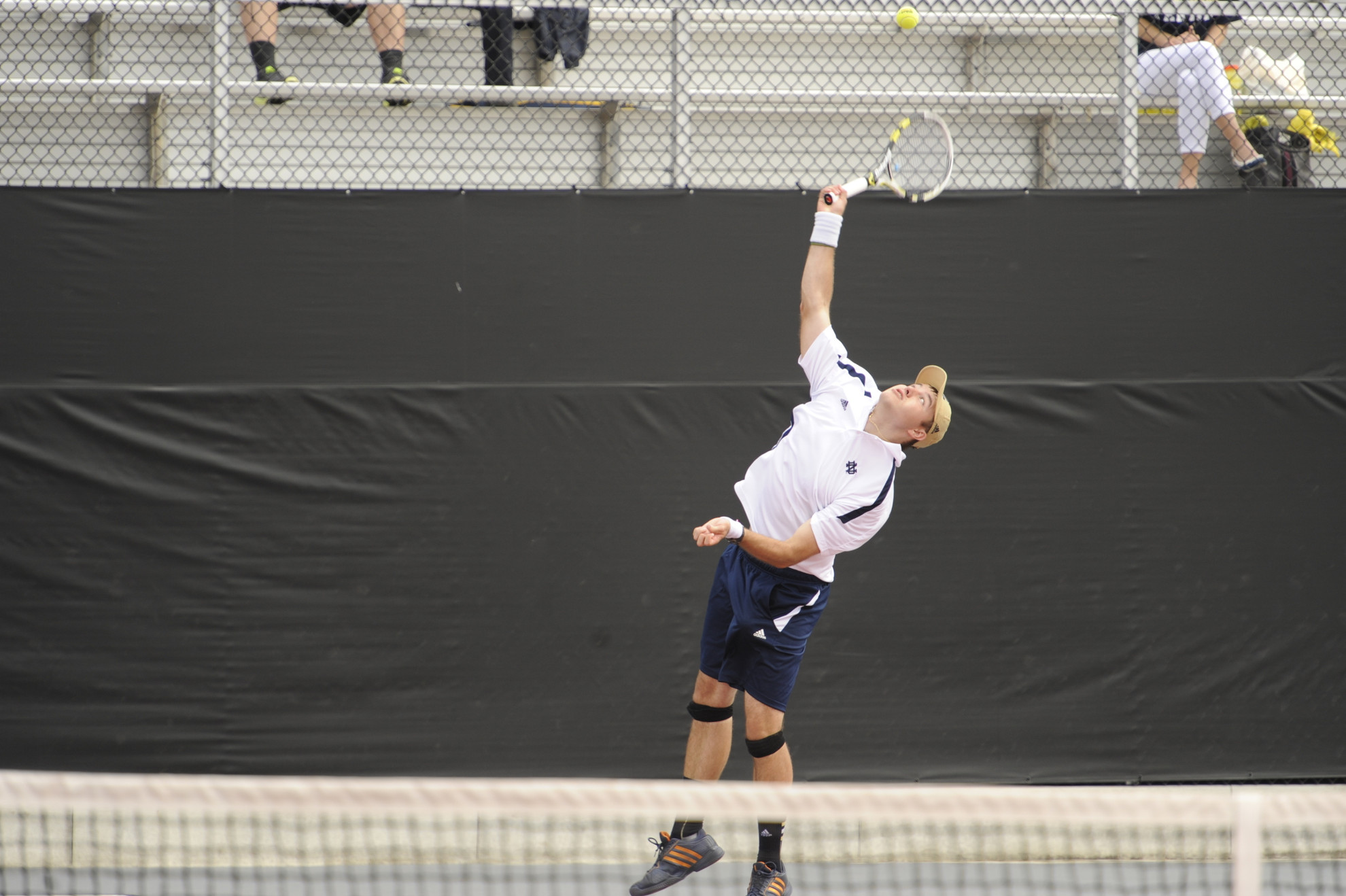 Notre Dame Kicks Off First Day Of The Bobby Bayliss Invitational Senior Billy Pecor.