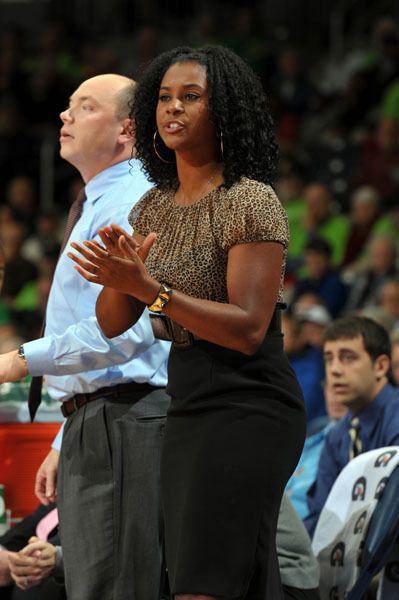 Niele Ivey is beginning her ninth season with the Notre Dame women's basketball program, the first five as a player (1996-2001) and now the past four as an assistant coach (2007-present).