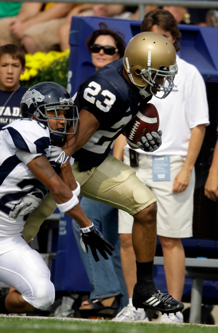 Fighting Irish Head To Purdue For Saturday Night Showdown Notre Dame Receivers Football