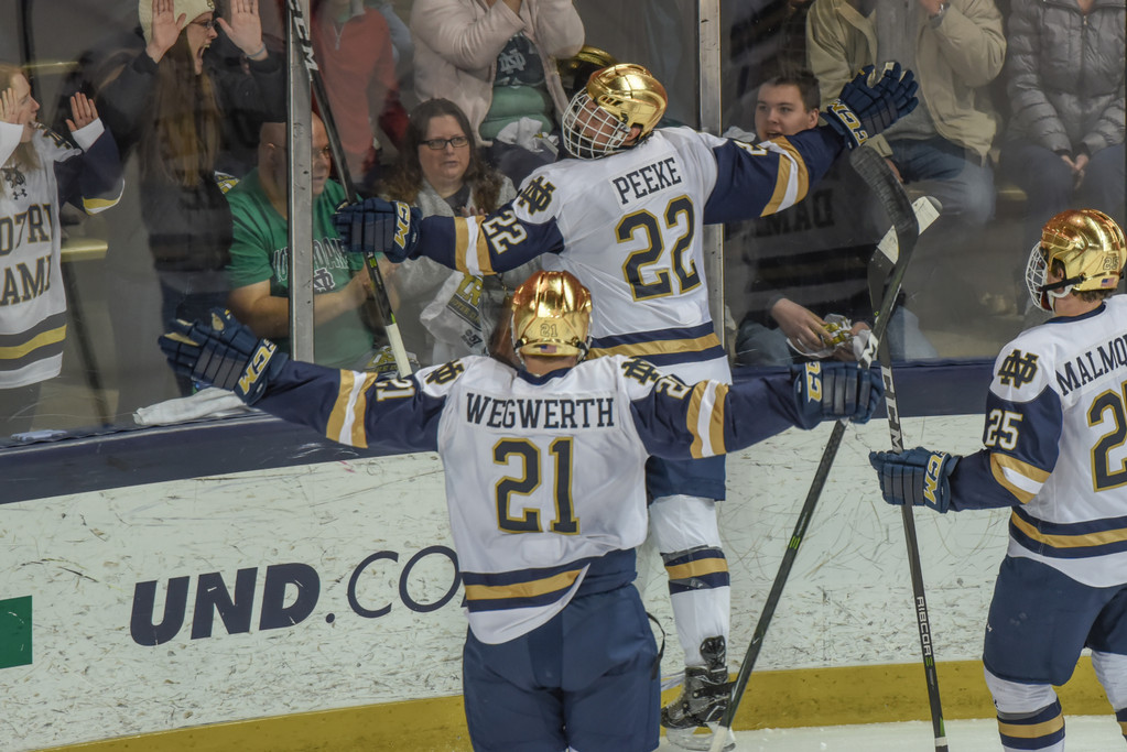 No. 1 Notre Dame Hockey vs. Penn State, Big Ten Tournament Semifinal