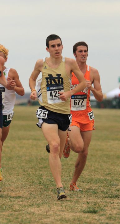 Junior Jeremy Rae helped the men's team to a 19th-place finish, placing 76th overall in 24:41.0.