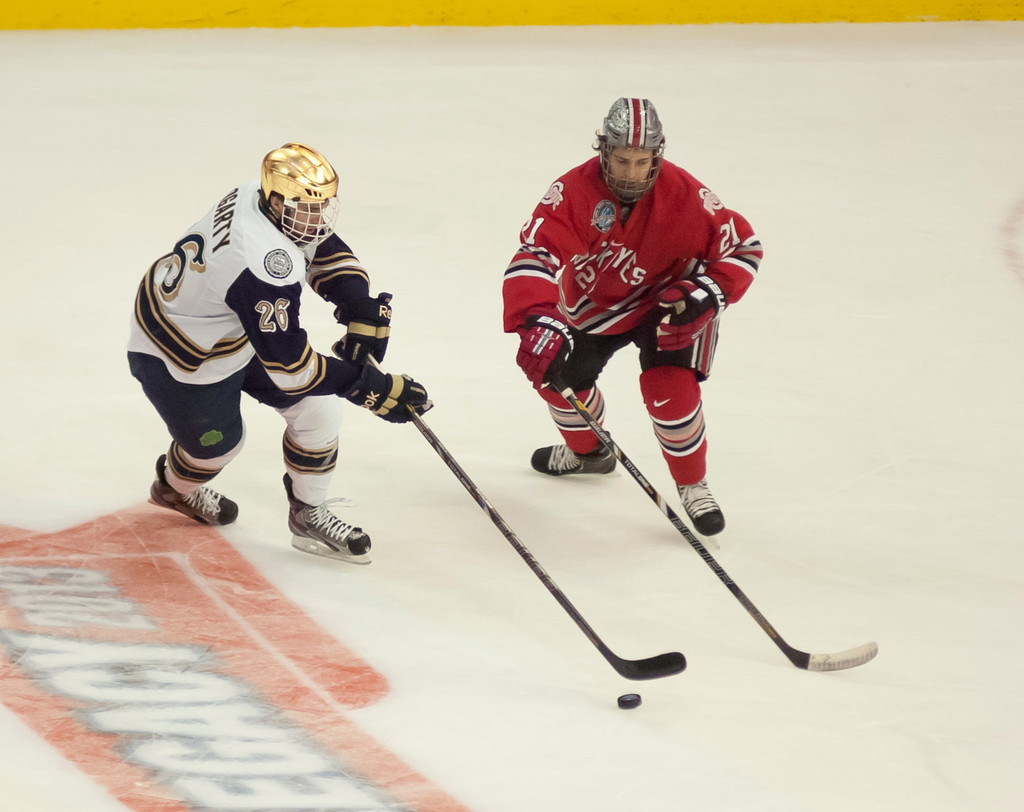 Notre Dame Men's Ice Hockey v Ohio State on 03-23-2013