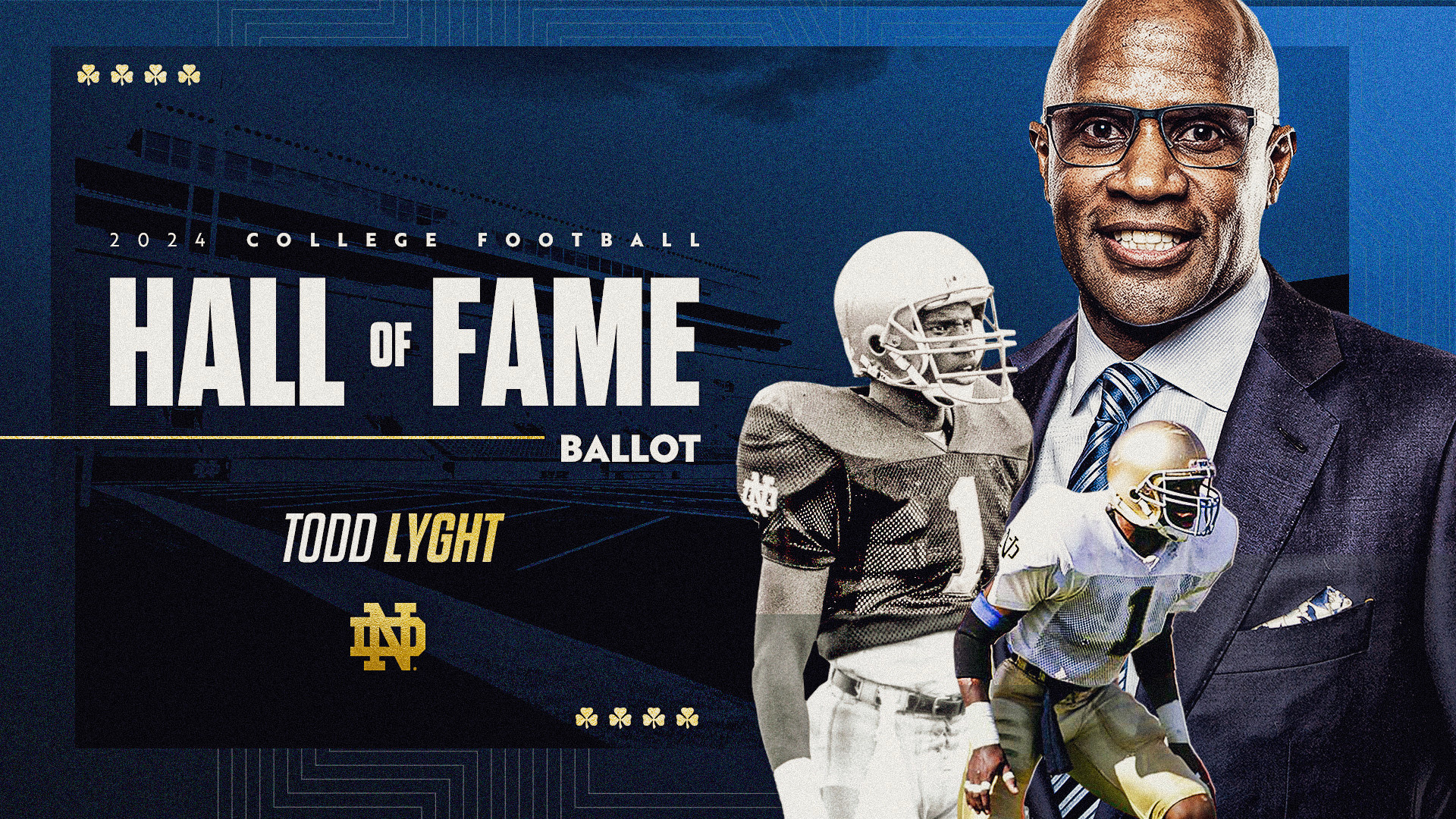 Todd Lyght Selected For College Football Hall of Fame Ballot Todd Lyght Selected For College Football Hall of Fame Ballot