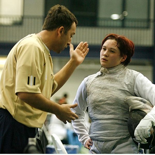 Gia Kvaratskhelia has been promoted to associate head coach of the Notre Dame fencing team.