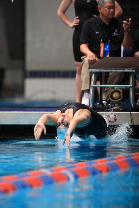 Kelly Ryan finished seventh in the 200 back at the U.S. Open in Indianapolis last week.