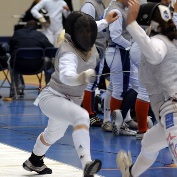 Radmila Sarkisova and the women's fencing team kicks off their season this weekend, while the men prepare for their second event.