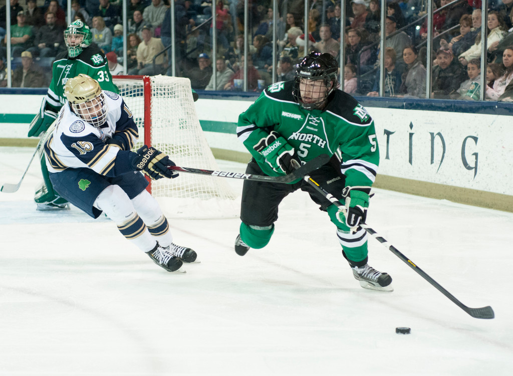 Notre Dame Men's Hockey vs North Dakota 11-23-2012