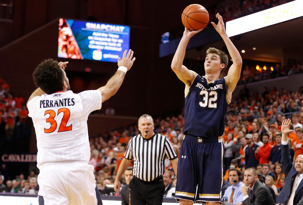 No 5. UVA 77, Notre Dame 66