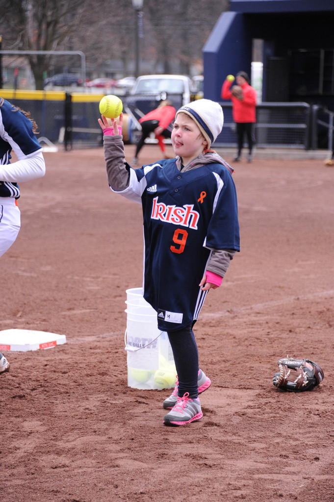 Notre Dame vs. Rutgers (Strikeout Cancer), 4-13-13 (Mike Bennett)