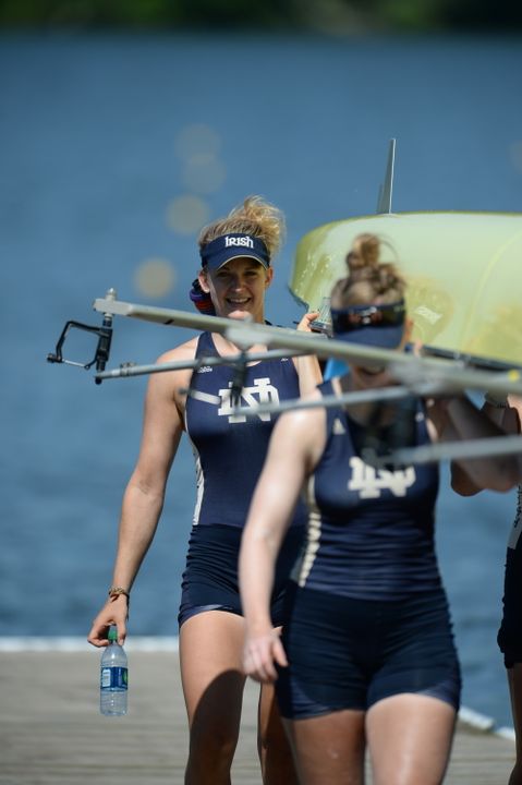 2014 Notre Dame alum Molly Bruggeman won a gold medal in the women's pair at the 2015 Pan Am Games Monday morning.