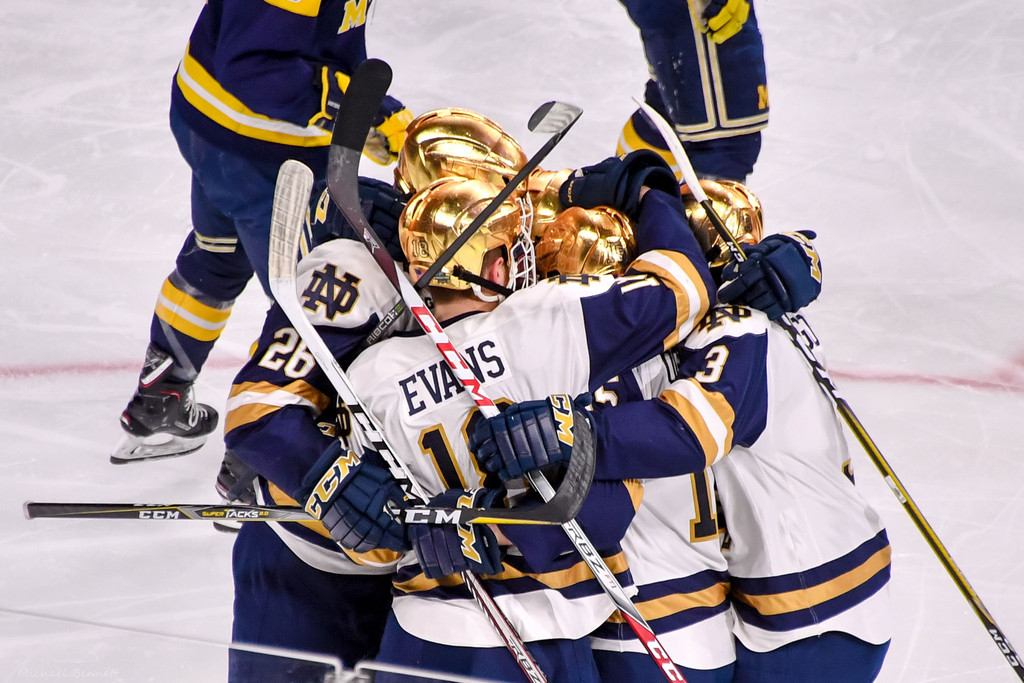 No. 1 Notre Dame Hockey vs. Michigan, National Semifinal