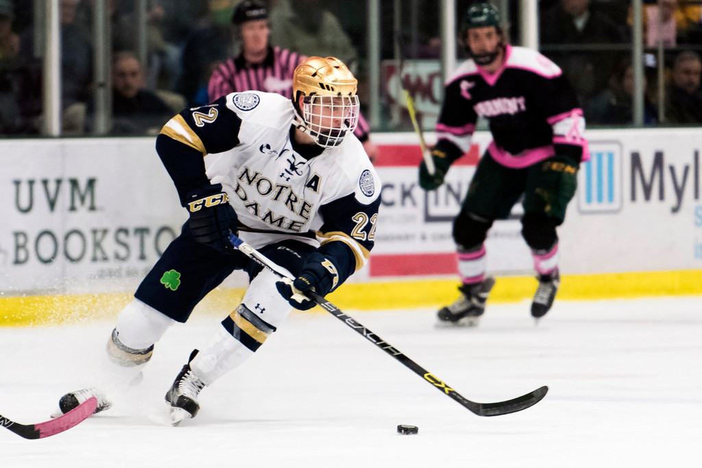 Notre Dame at Vermont -- Feb. 5, 2016