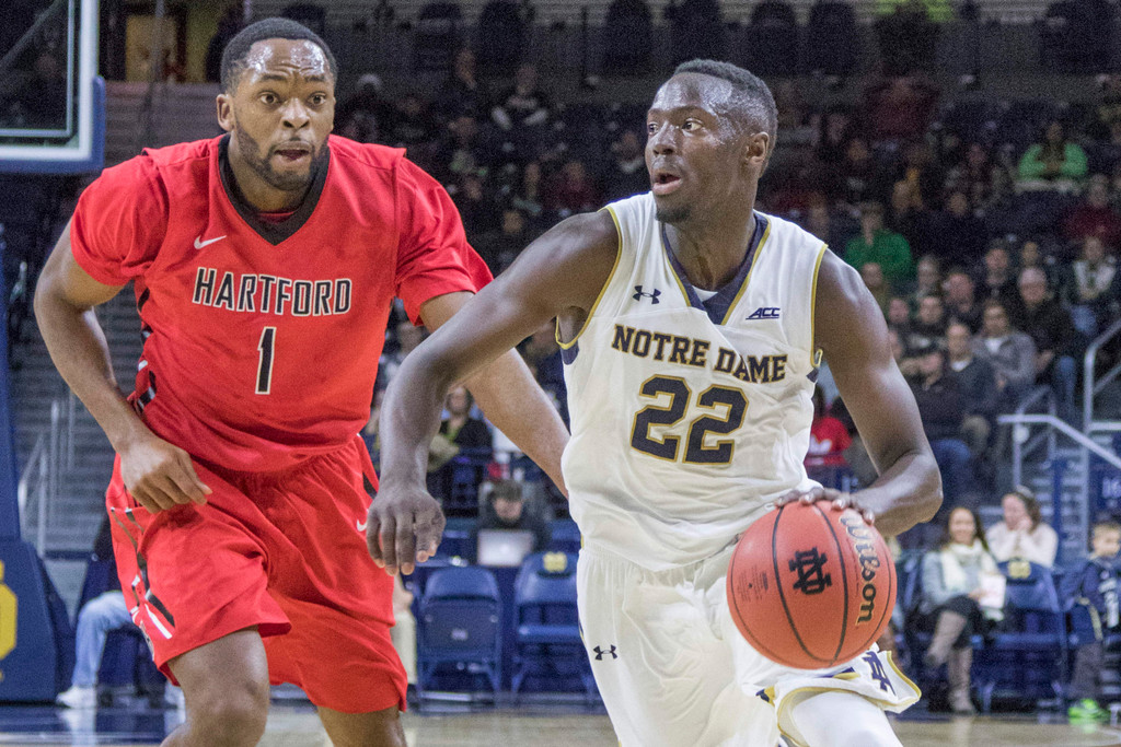 No. 14 Notre Dame vs. Hartford