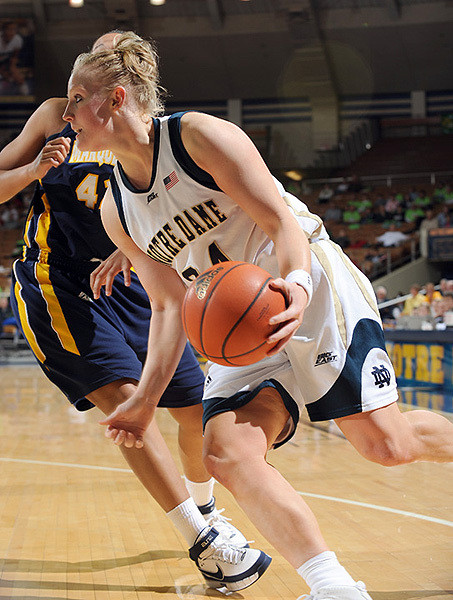 BasketBlog: The Heat Is On Senior guard/co-captain Lindsay Schrader and the 16th-ranked Irish will open their 2008-09 season Wednesday with an exhibition game against Gannon at the Joyce Center (7 p.m. ET, audio only on UND.com).
