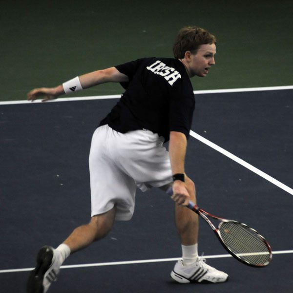 Stephen Havens recorded wins at second singles and second doubles versus Kentucky.