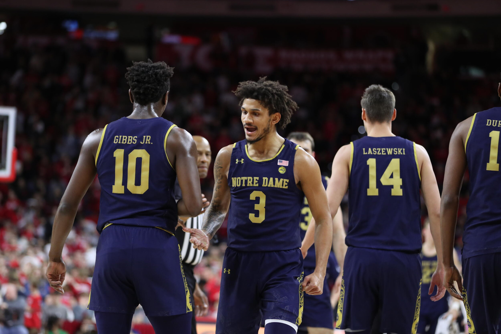 Irish Set To Face No. 13/11 Louisville In Purcell Pavilion Hubb at NC State