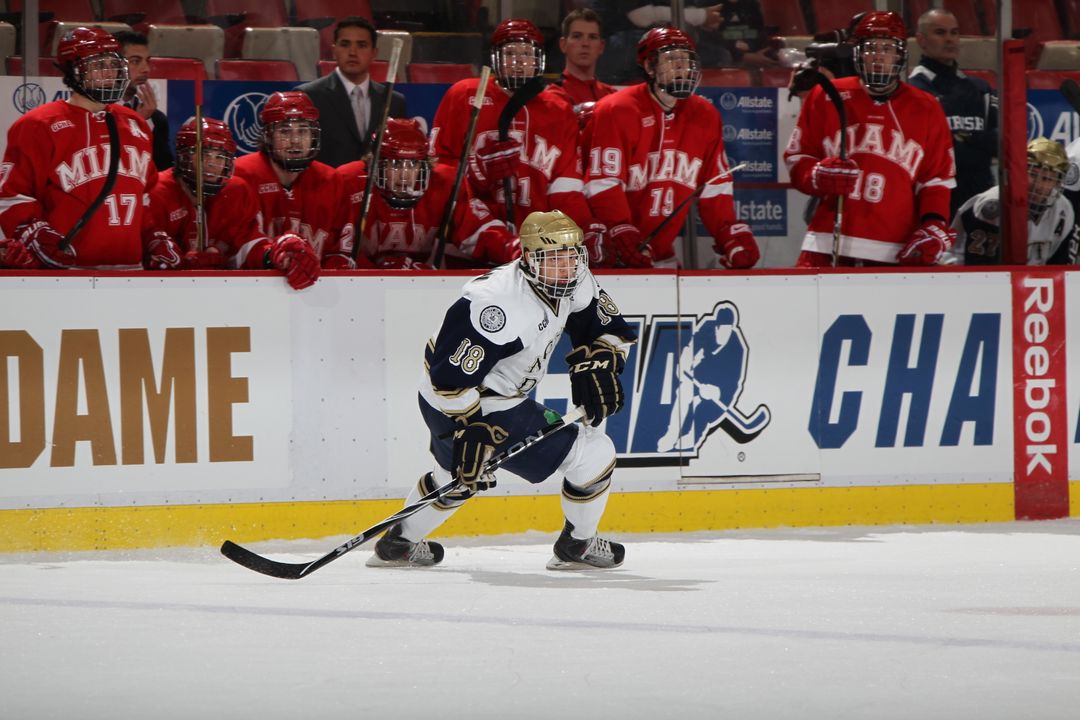 Junior T.J. Tynan was selected to the CCHA's preseason all-conference team in voting done by the league's coaches.
