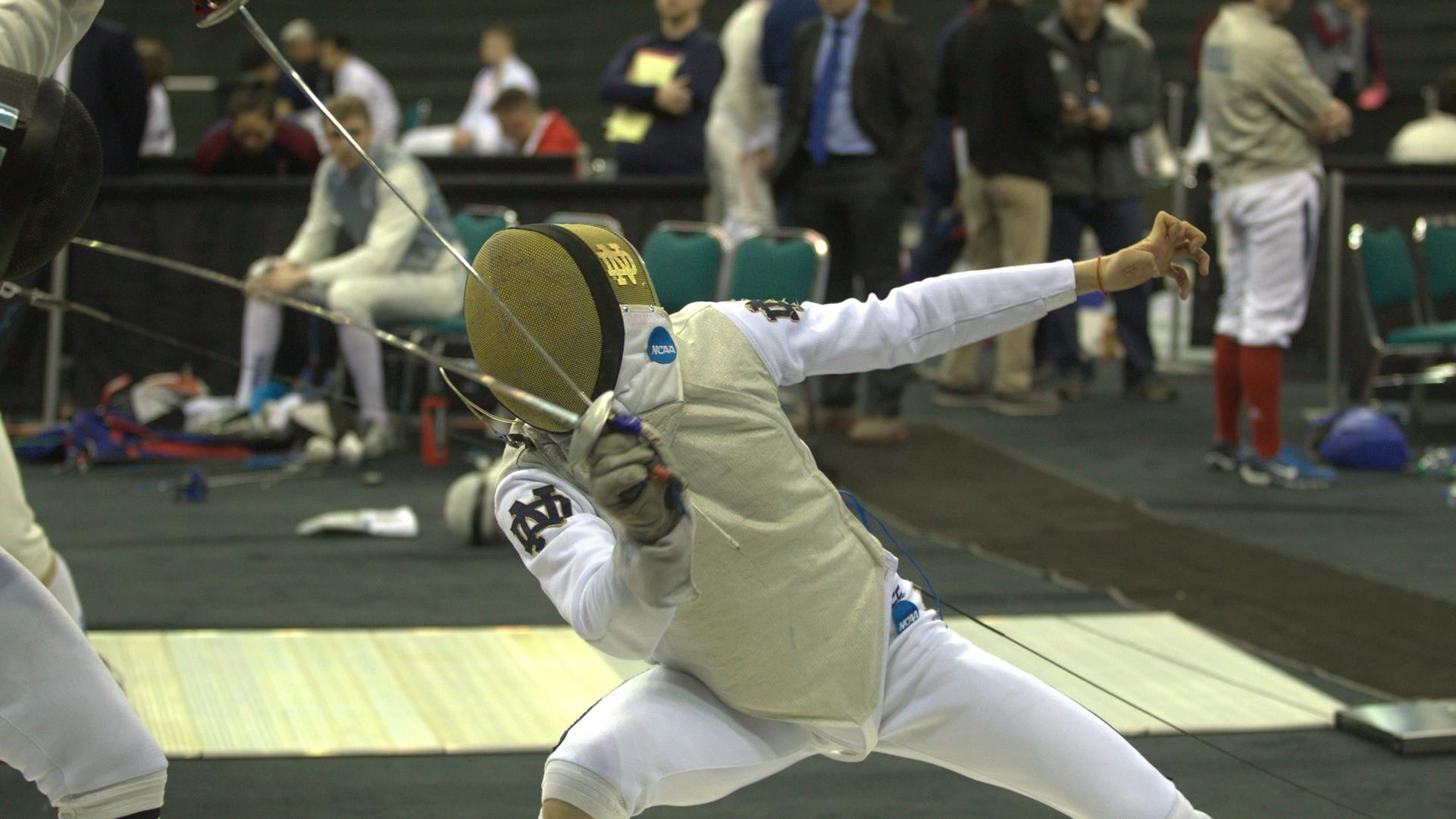 Men’s Foil Shines On Day 1 of NCAA Championships Nick Itkin