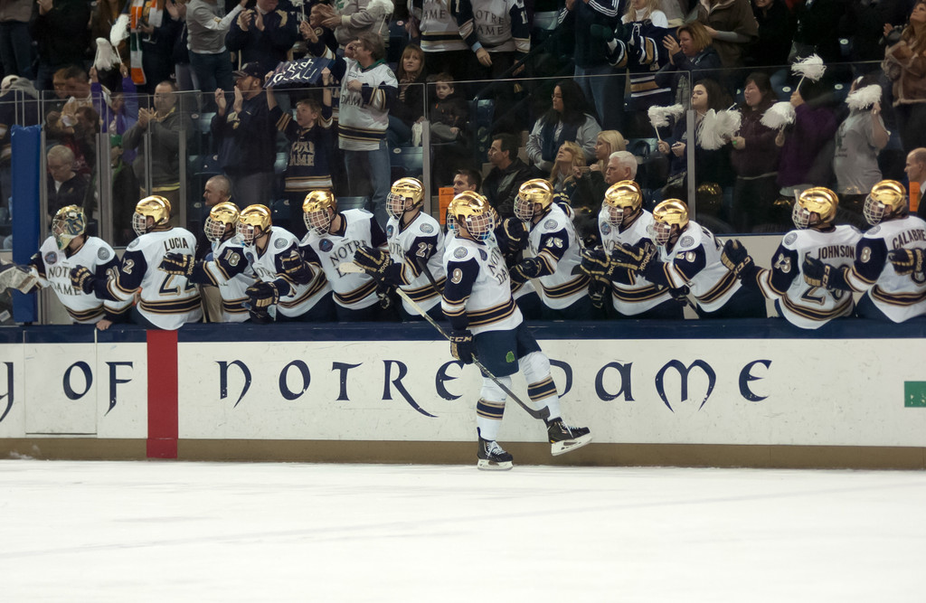 03-16-2013 Notre Dame Men's Ice Hockey vs Bowing Green