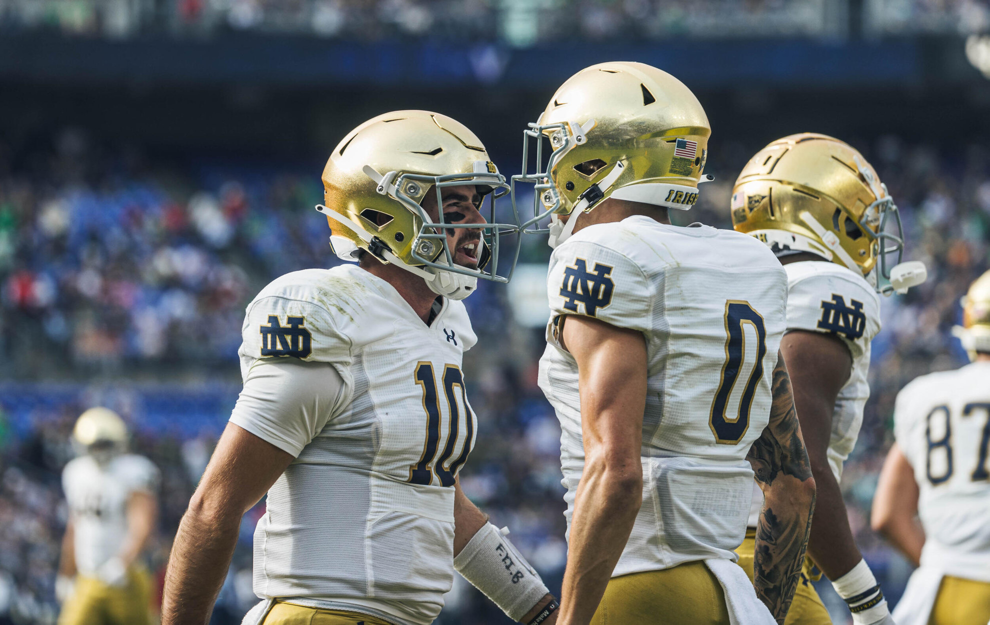 Irish Ride Strong First Half to Victory Over Navy Irish Ride Strong First Half to Victory Over Navy