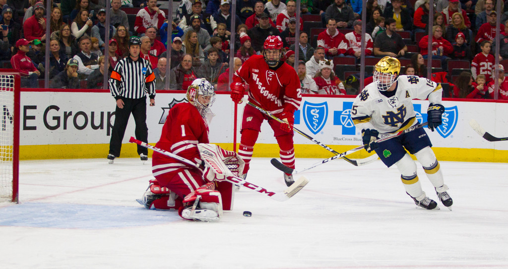 No. 1 Notre Dame Hockey vs. Wisconsin, Game 2