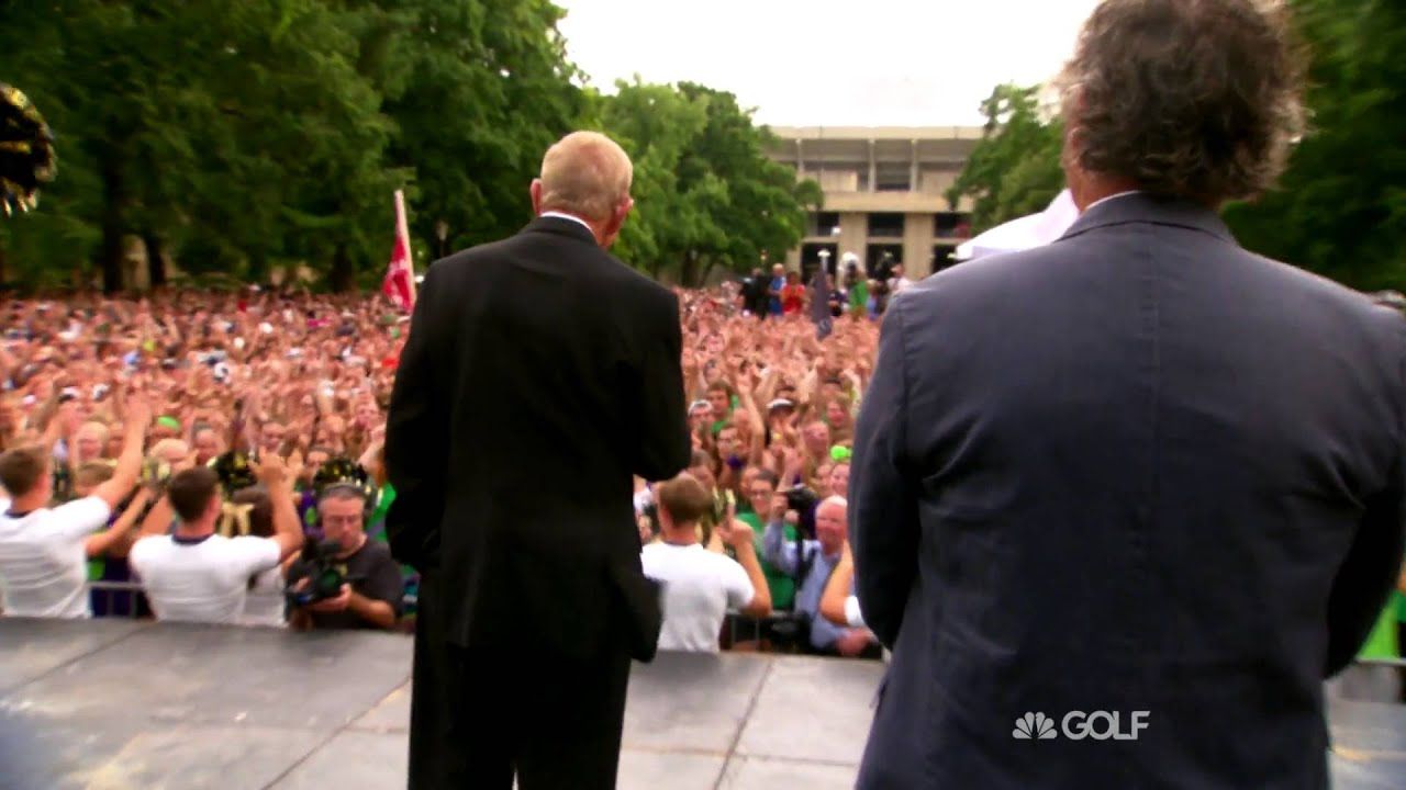 'Feherty' Teaser - At Notre Dame Pep Rally