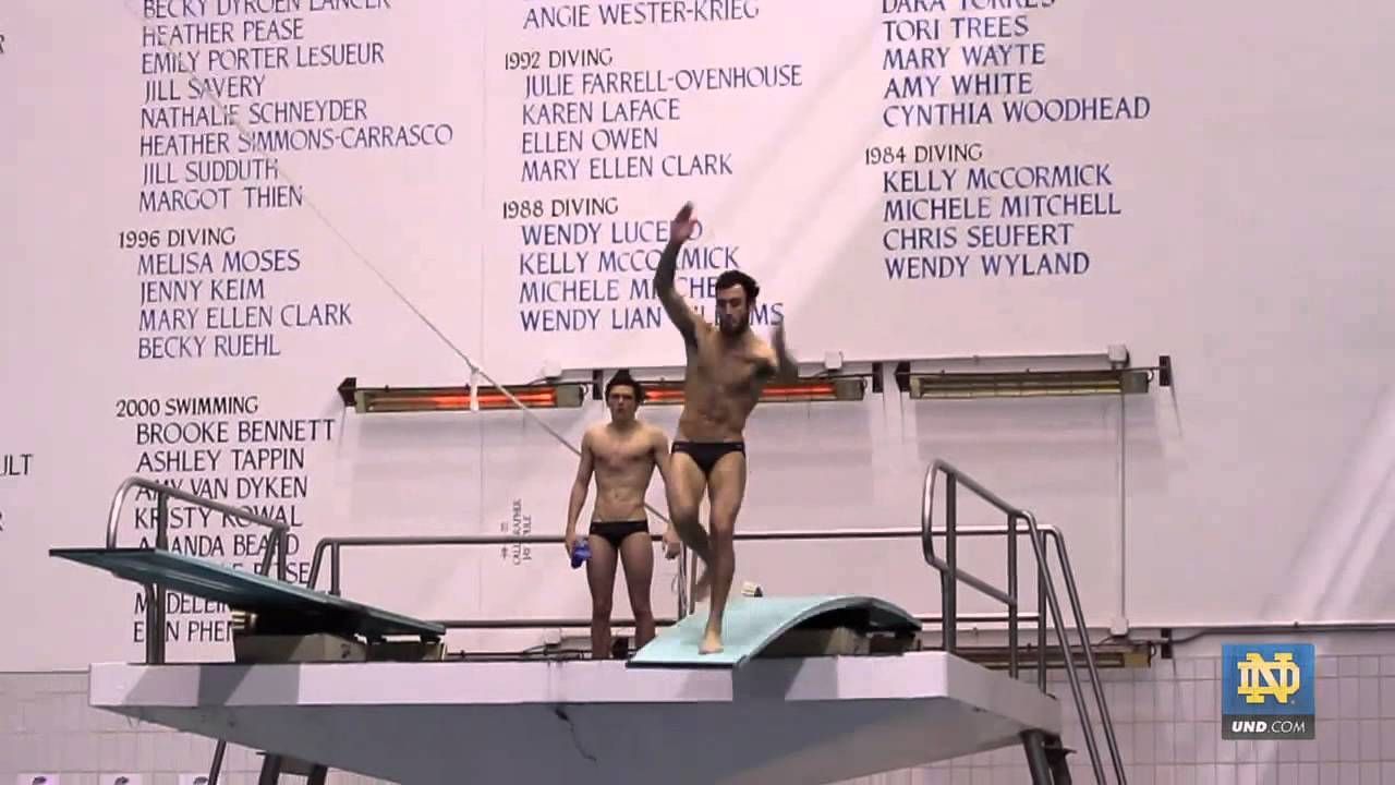 Ready For NCAAs - Notre Dame Diving
