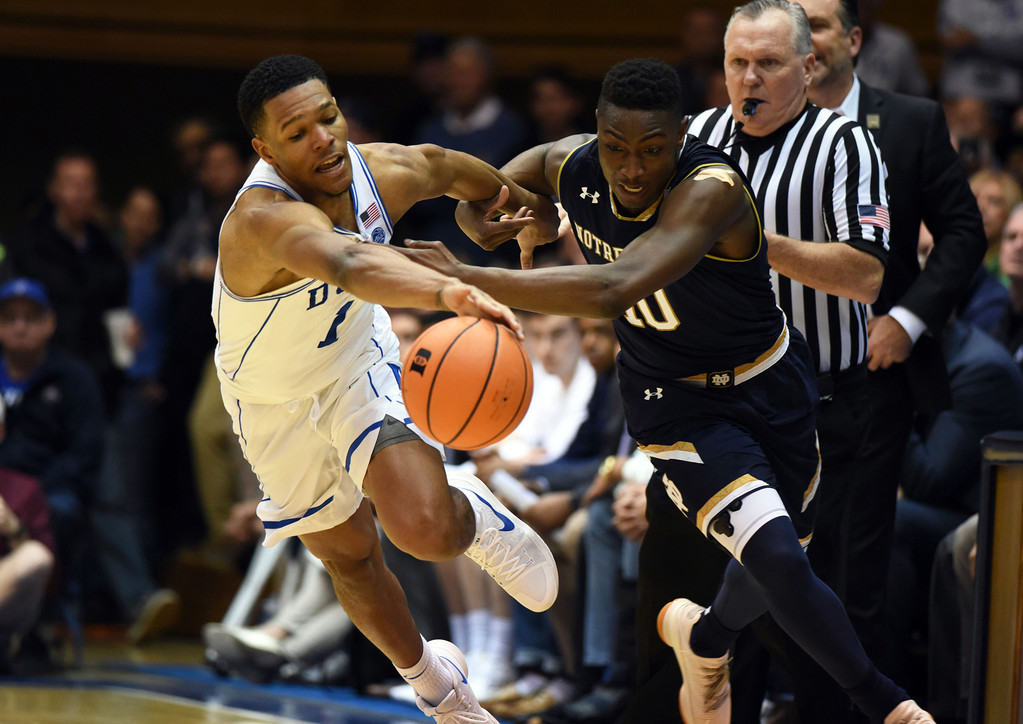 Notre Dame vs. Duke (USATSI)
