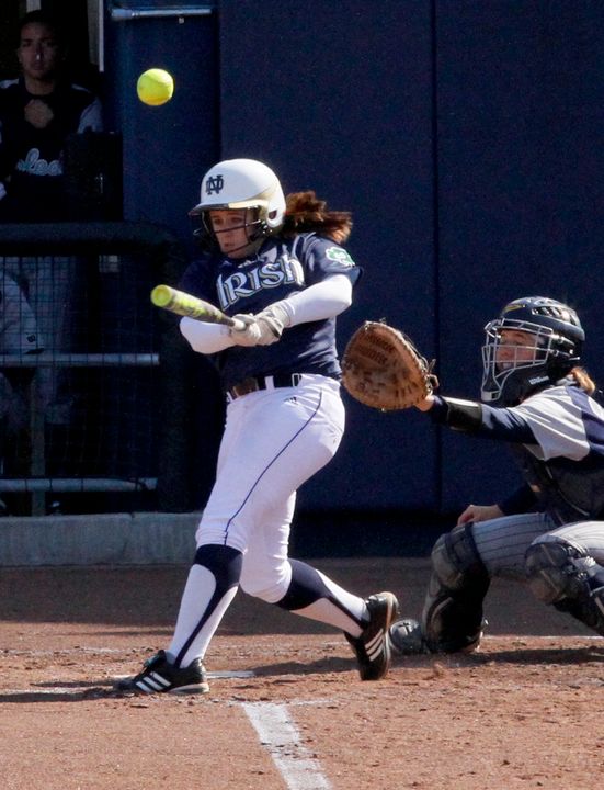 Katey Haus had a team-high four RBI in Saturday's 12-4 win over Iona