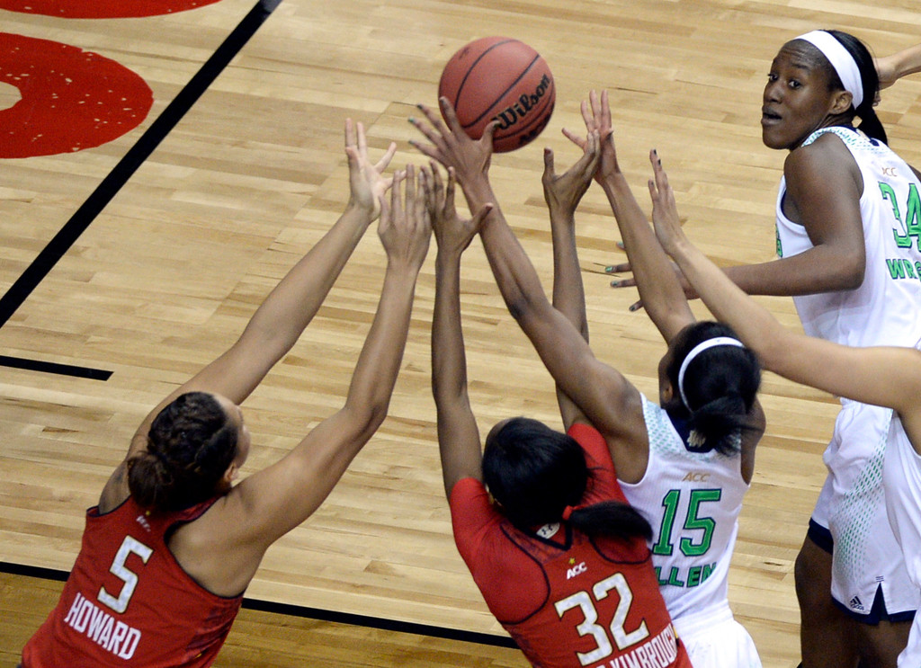 NCAA Final Four: Notre Dame Vs. Maryland