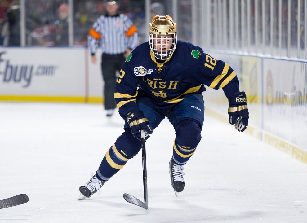 NBC Sports Network will televise 12 Notre Dame hockey games while NBC Sports Live Extra will live stream eight others during the 2014-15 season.