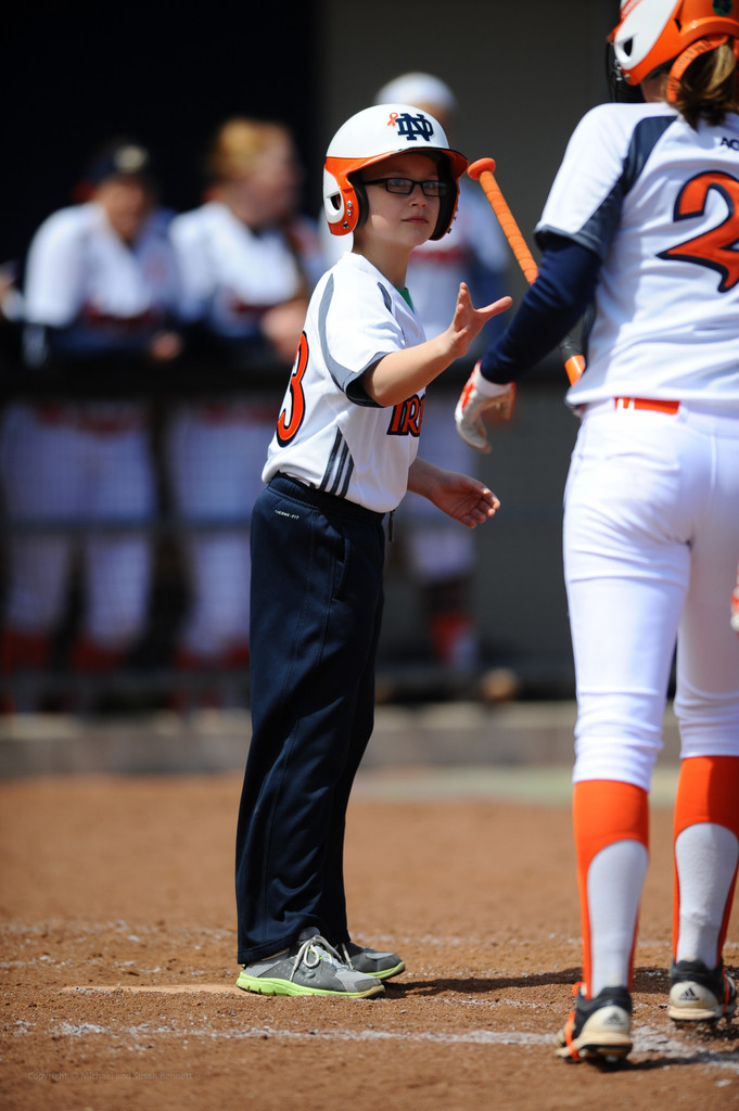 2014 Notre Dame Strikeout Cancer Doubleheader
