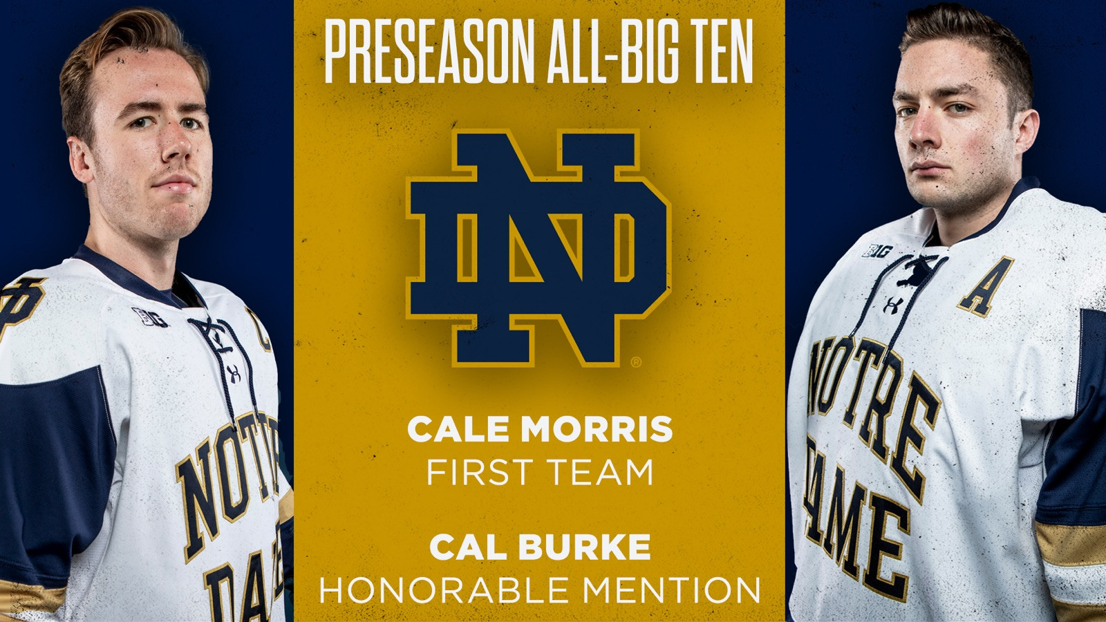 Morris And Burke Earn Preseason All-B1G Honors Morris And Burke Earn Preseason All-B1G Honors