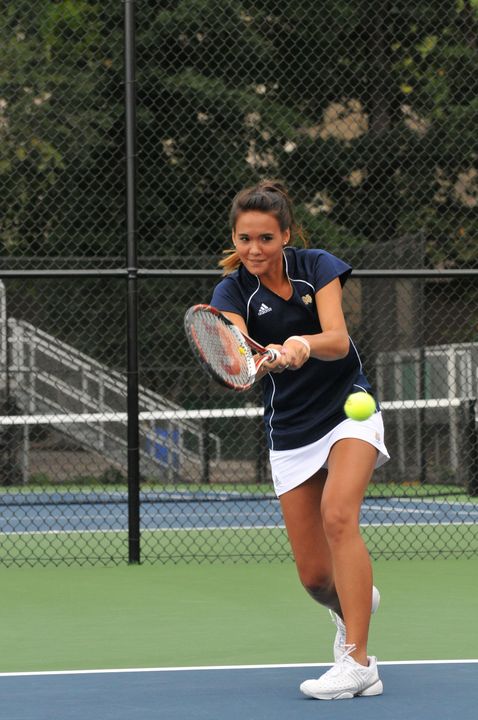 Kristy Frilling advanced Monday to the final match of the Midwest Regional Singles Championship.