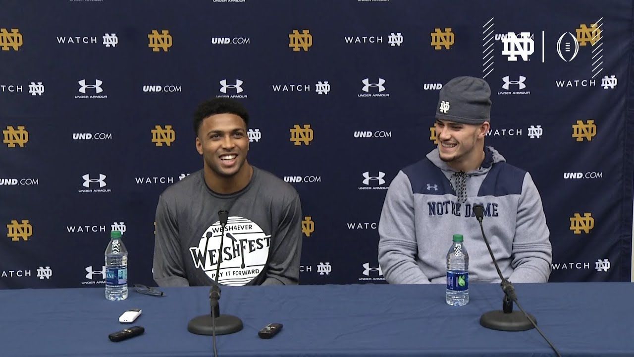 @NDFootball | CFP Selection Defense Press Conference (2018)