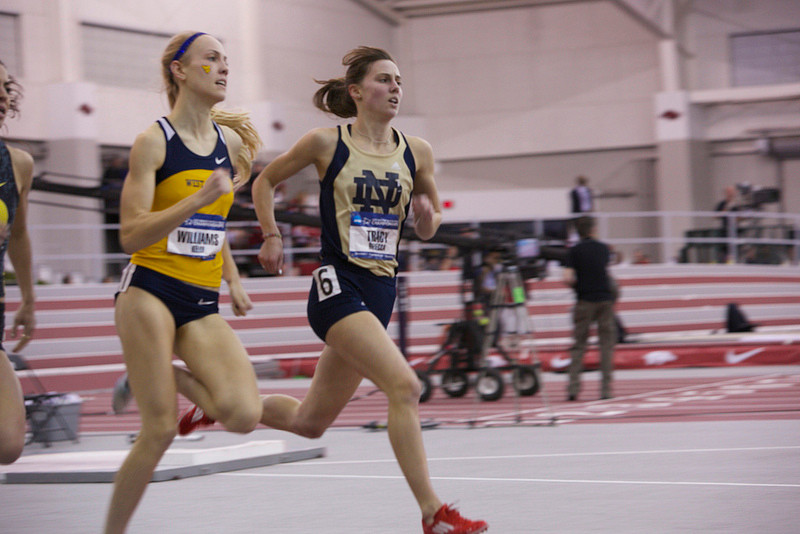 Logan Renwick and Rebecca Tracy Named To Capital One Academic All-America Division I Track & Field/Cross Country Team Notre Dame graduate Rebecca Tracy was an All-American on the track and in the classroom in 2013.