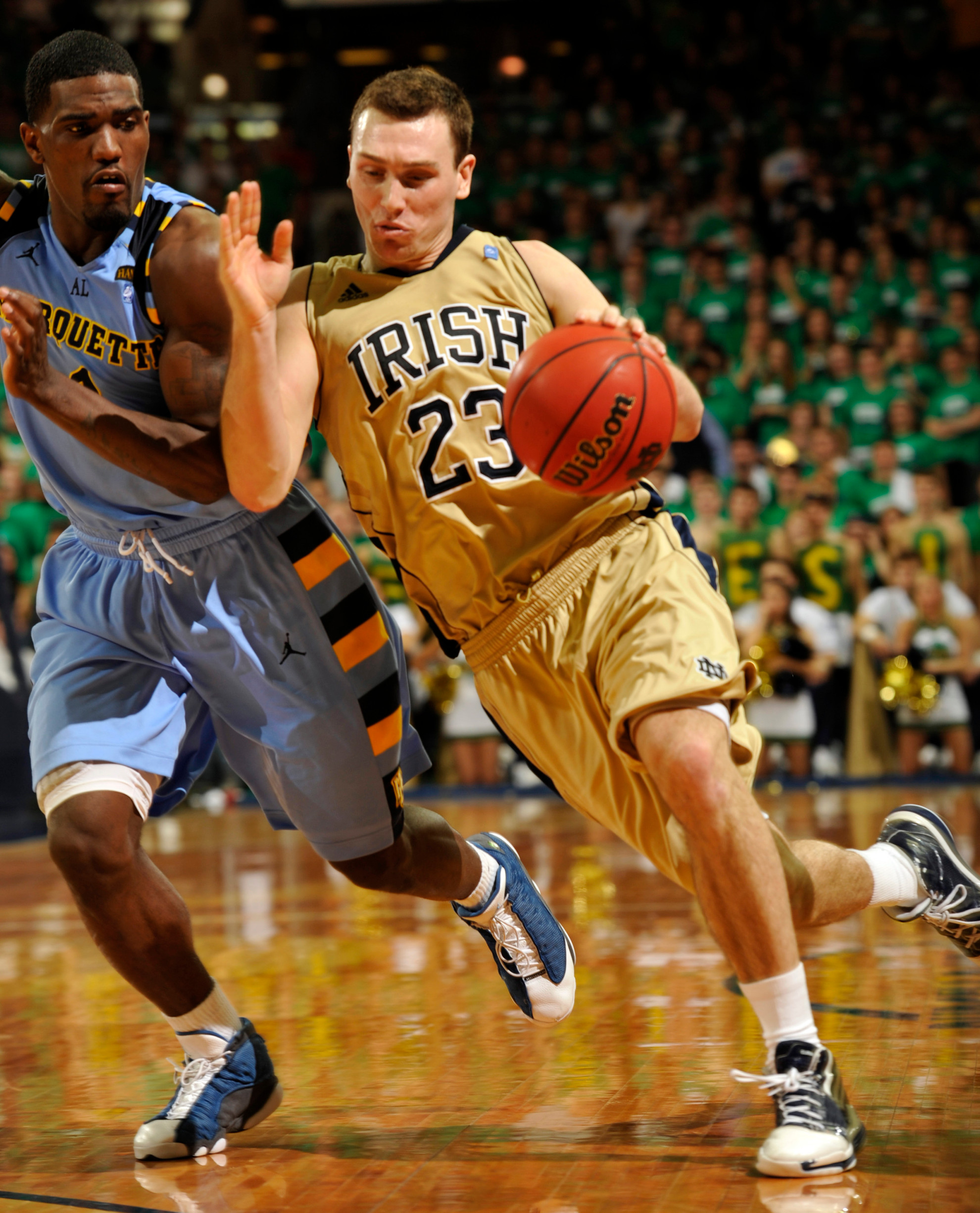 Ben Hansbrough Named To BIG EAST Weekly Honor Roll Marquette Notre Dame Basketball