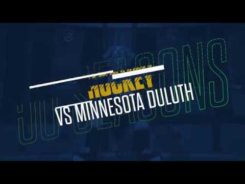 @NDHockey | Highlights vs. Minnesota Duluth, Game 2 (2018)