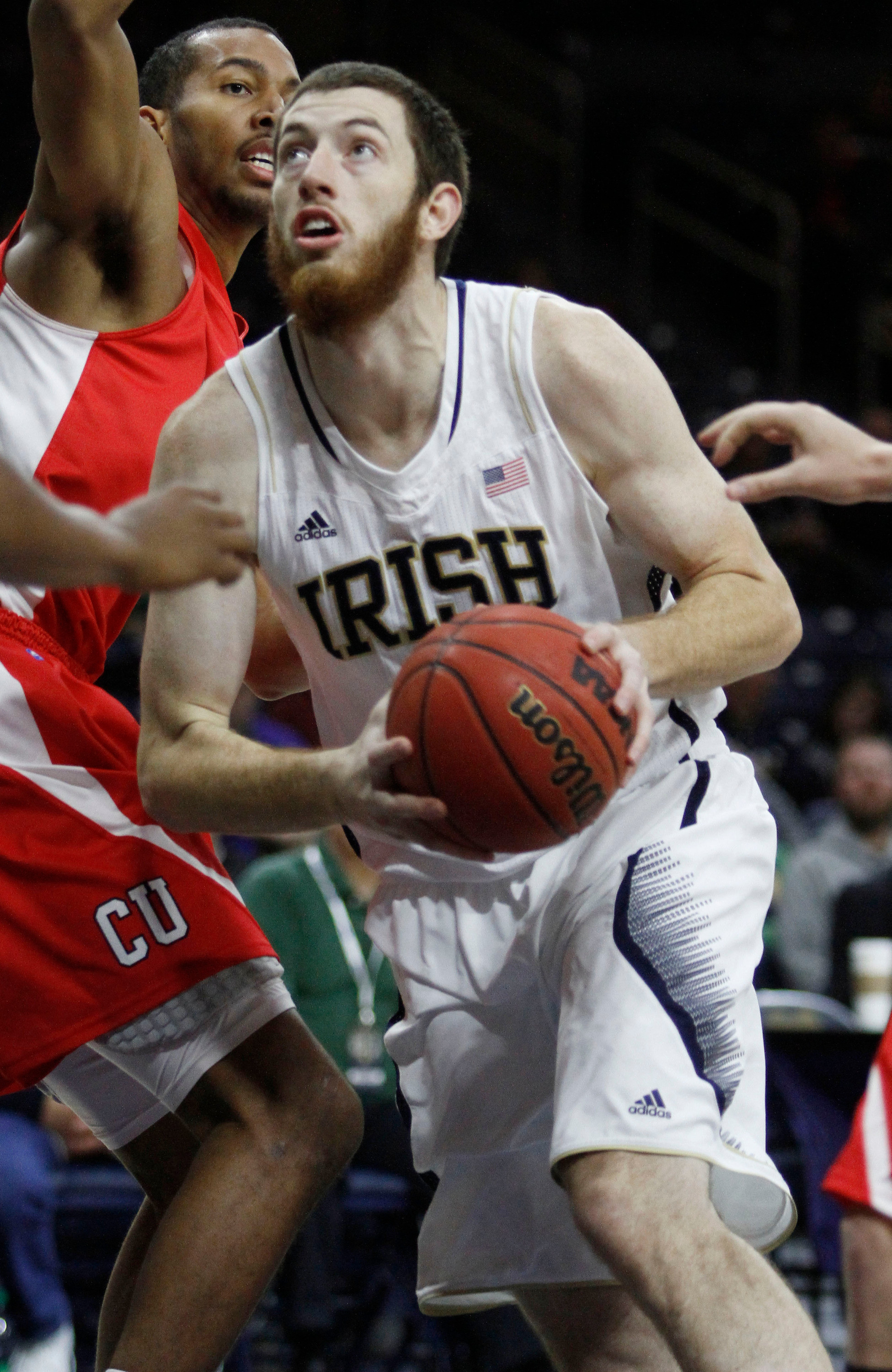 Notre Dame And Indiana Set To Meet At Third Annual Crossroads Classic Irish senior center Garrick has averaged 11.3 points and 11.0 rebounds in Notre Dame's last three games.