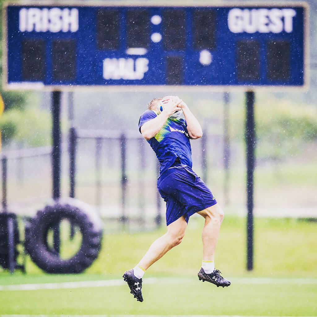 Australia Rugby Visits Notre Dame
