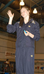 Irish Swimmer Julia Quinn Named To CoSIDA Academic All-District Second Team Senior Julia Quinn