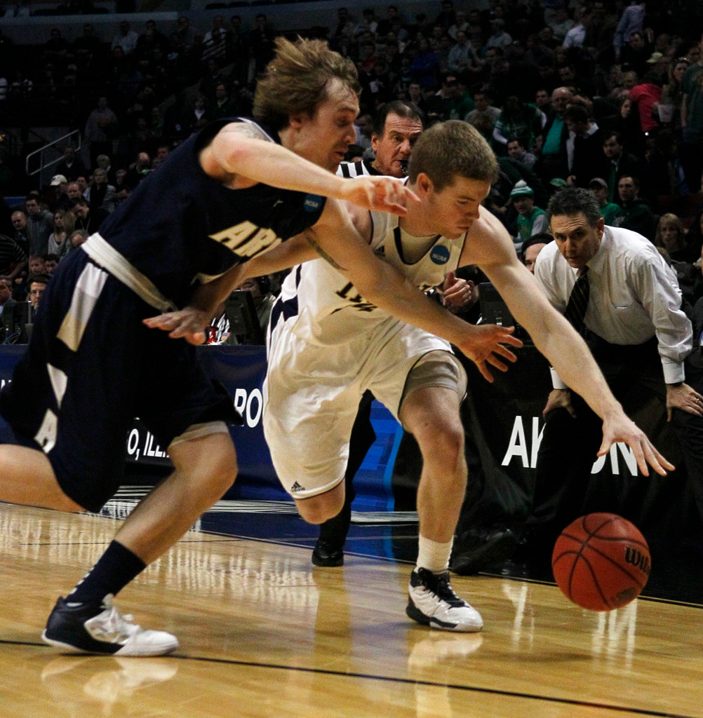 No. 2 Seed Irish Roll Past Akron, 69-56 (AP)