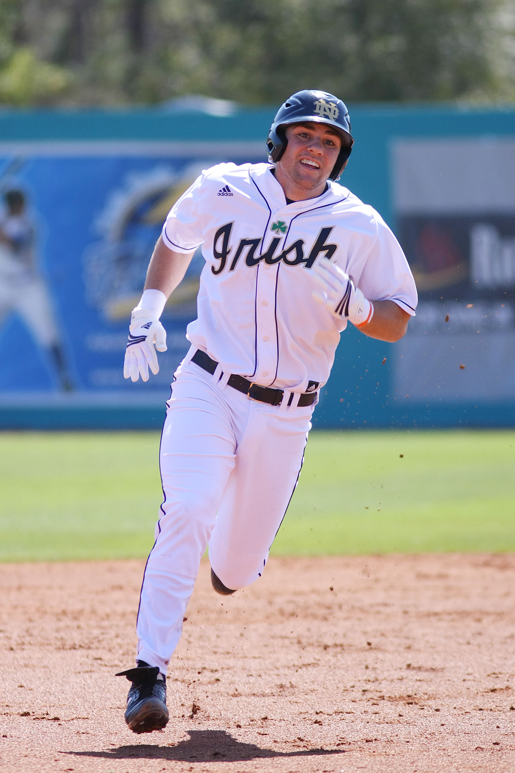 Irish Stage Comeback, Fall To West Virginia In Extra Innings Eric Jagielo was one of three Notre Dame players to collect two hits in the opening contest of a three-game BIG EAST series with West Virginia.