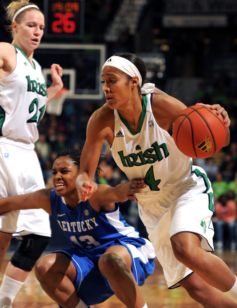 No. 3 Irish Race Past No. 8/7 Kentucky, 92-83 (AP)