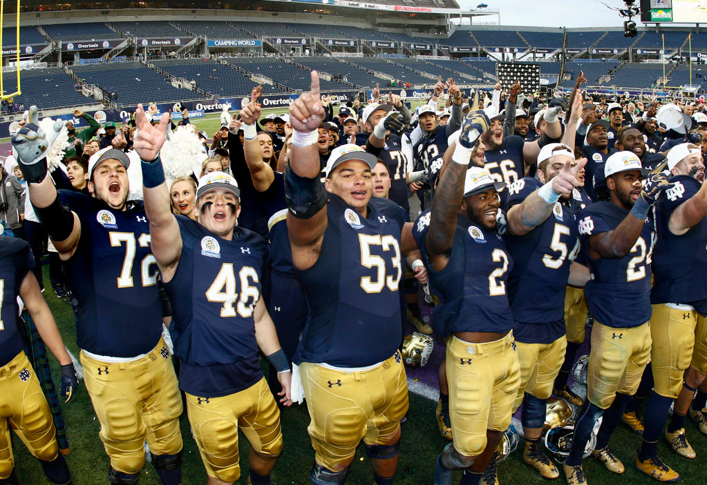 Notre Dame vs. LSU (USATSI)