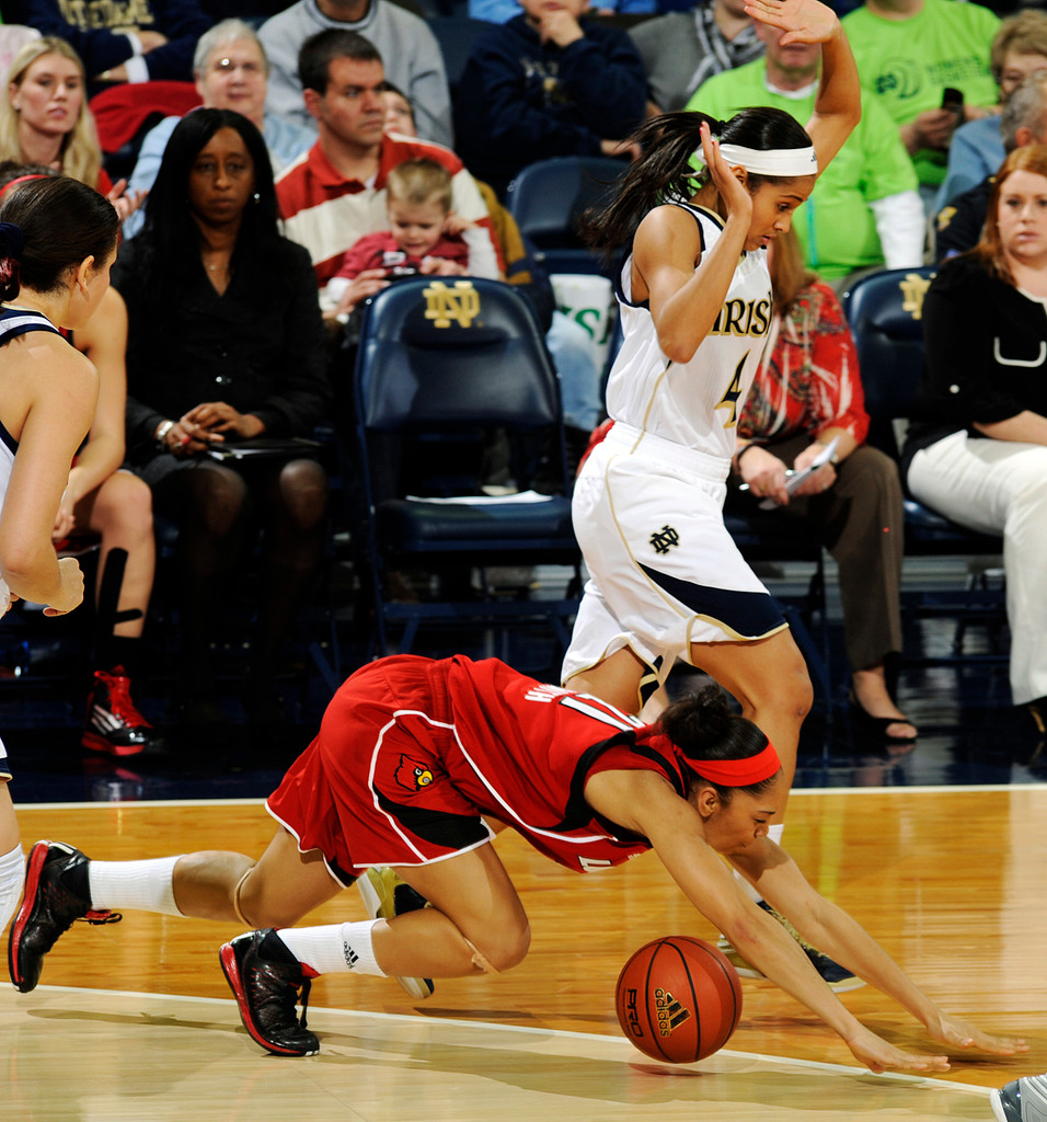 No. 2 Notre Dame Overpowers No. 10 Louisville, 93-64 (AP)