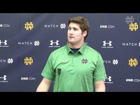 @NDFootball Greer Martini Press Conference - Wake Forest (11.01.17)