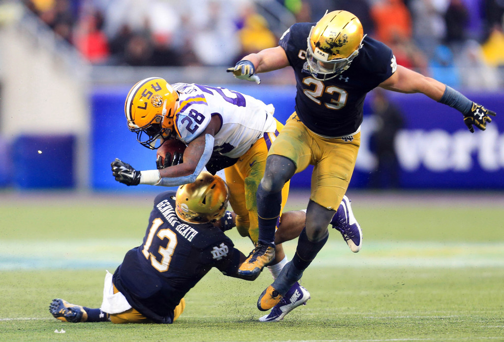 Notre Dame vs. LSU (USATSI)